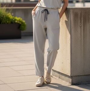 Athleta Light Gray Jogger Pants